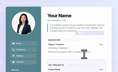 Fill Your CV Details